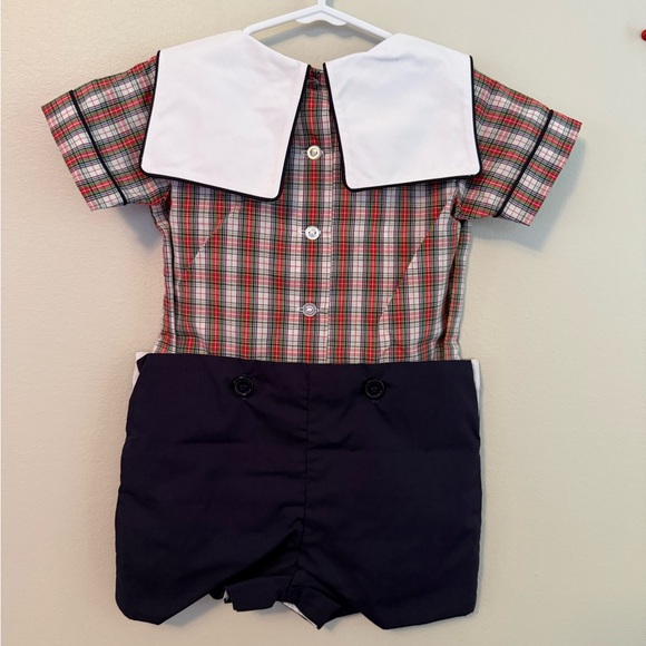 The Beaufort Bonnet Company Beauregard Button-in - Merritt Park Christmas Plaid - Picture 2 of 4